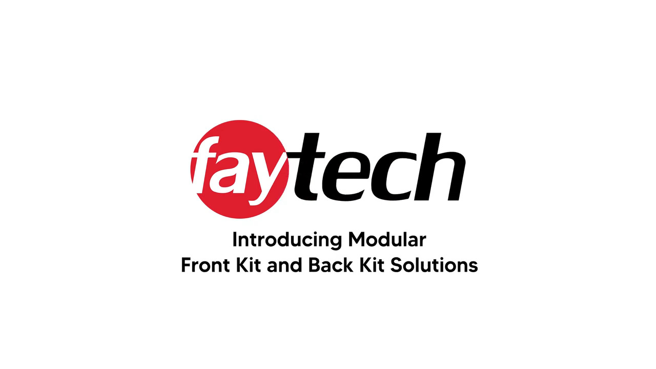 faytech's Modular Front Kit & Back Kit Solutions Introduction Animation