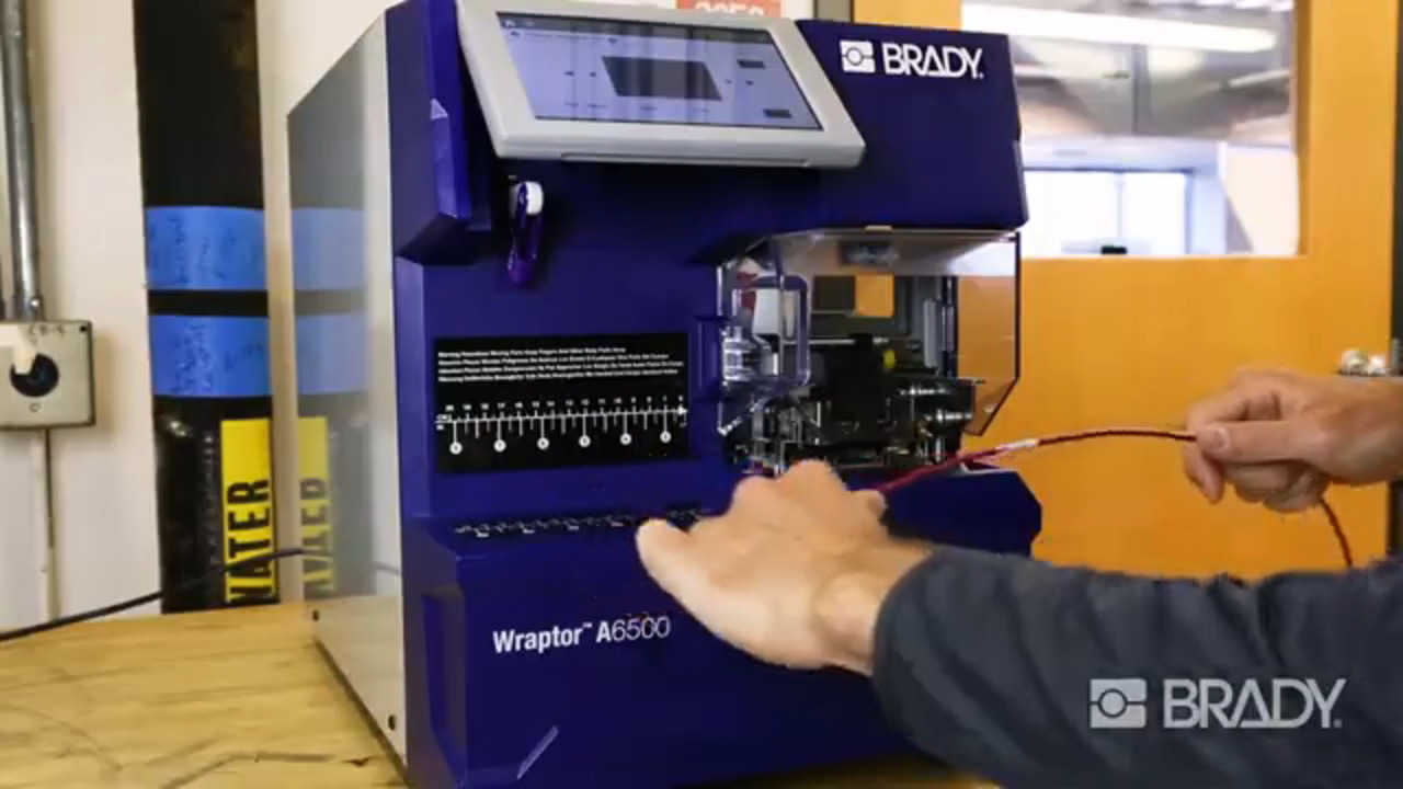 Brady's Wraptor A6500 Wrap Printer Applicator | Overview