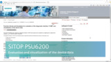 SITOP PSU6200 - Evaluation and visualization of the device data SITOP PSU6200 - Evaluation and visualization of the device data