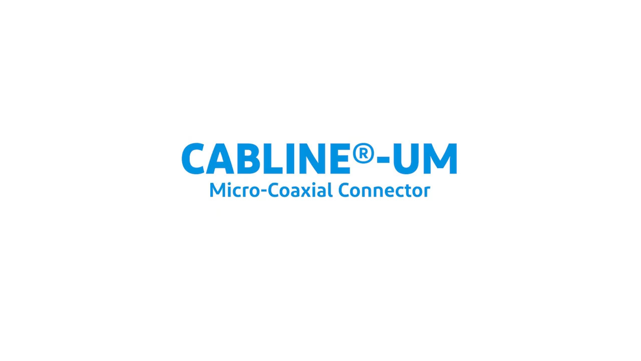 CABLINE®-UM Micro-Coaxial Wire-to-Board Connector