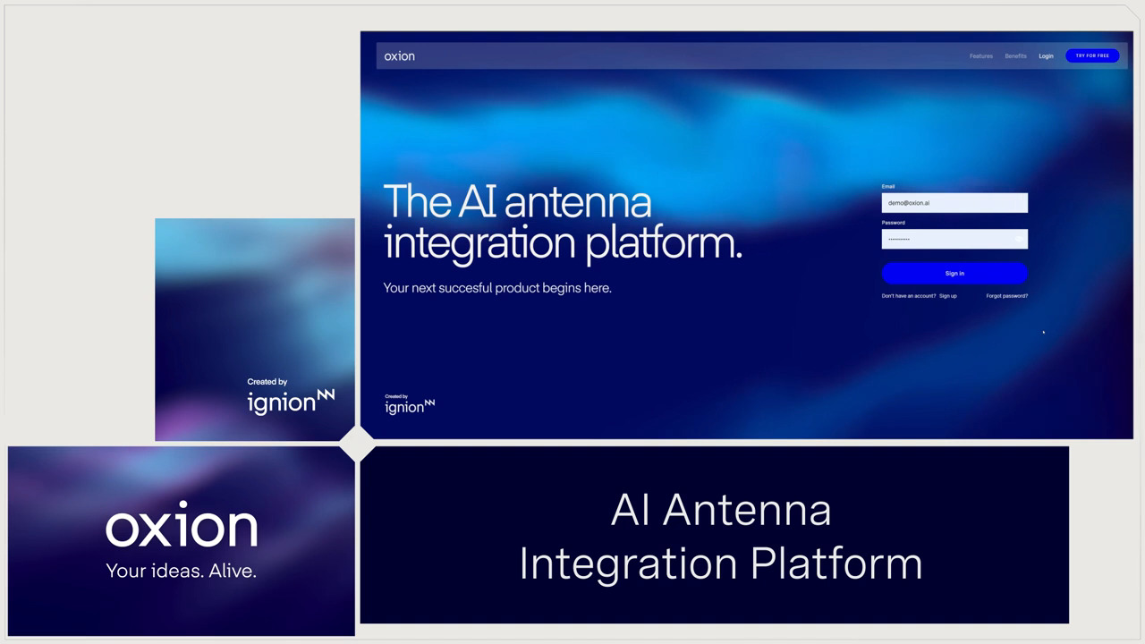 Intro to Oxion™, AI-powered antenna integration design tool