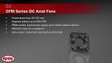 CUI Devices CFM Series DC Axial Fans | Digi-Key Daily