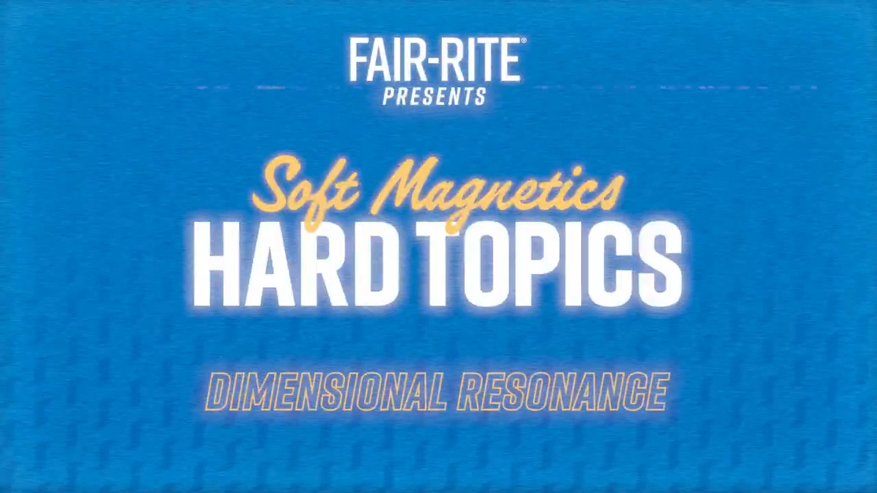 S3 Ep.7: Dimensional Resonance in Ferrite?