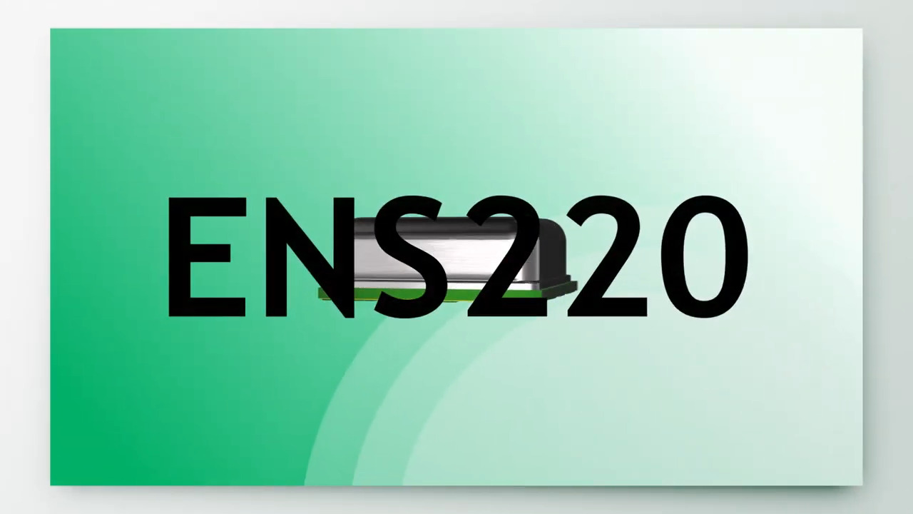 ScioSense - ENS220 barometric pressure and temperature sensor