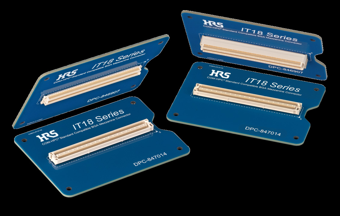 IT18 Series | COM-HPC® Standard Compatible BGA Mezzanine Connector for High-Density Systems