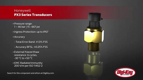 Honeywell PX3 Pressure Transducers | DigiKey Daily