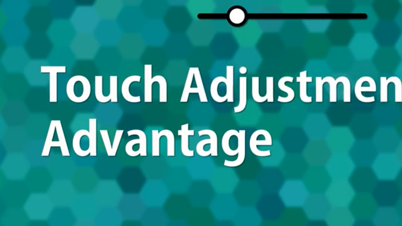 Noritake GT Series | Touch Adjustment Advantage
