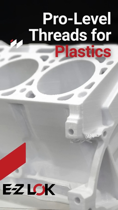 E-Z LOK: Adding threads to your 3D printed part