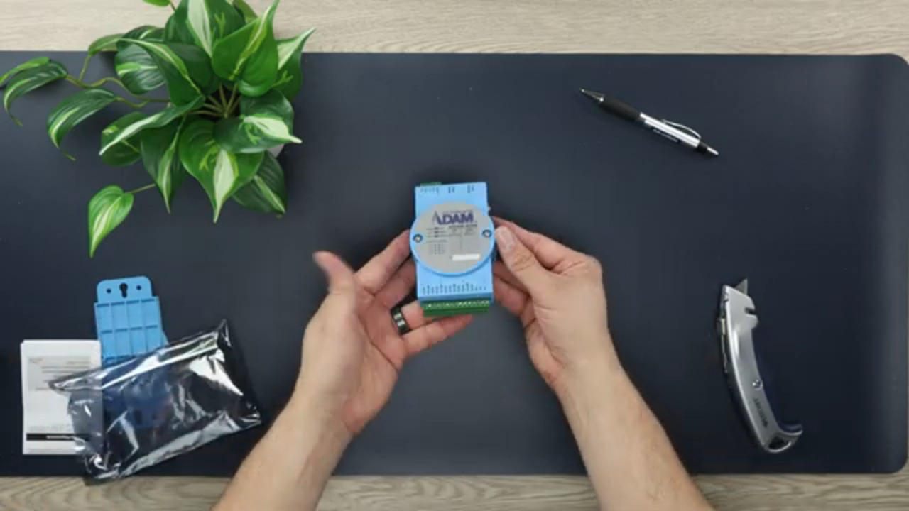 Unboxing the ADAM-6266 IoT Modbus Remote I/O