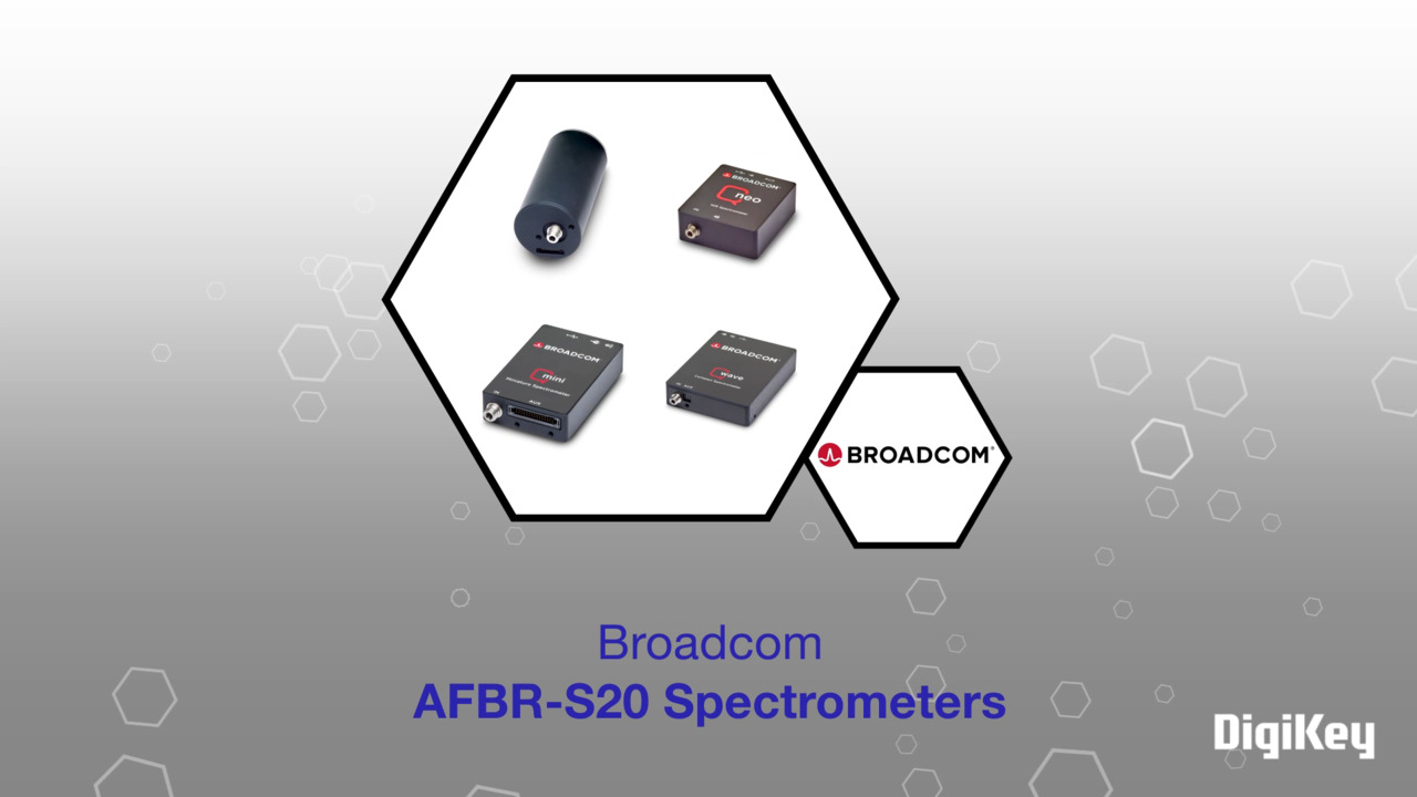 Broadcom - AFBR-S20 Spectrometers | Datasheet Preview