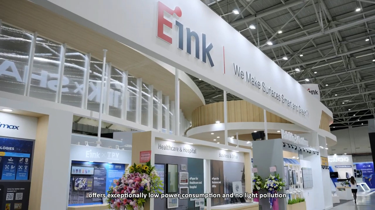 E Ink ePaper - The Ideal Display Solution for Sustainable Smart Cities