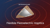 PUI Flexible Haptic Actuator PUI Flexible Haptic Actuator