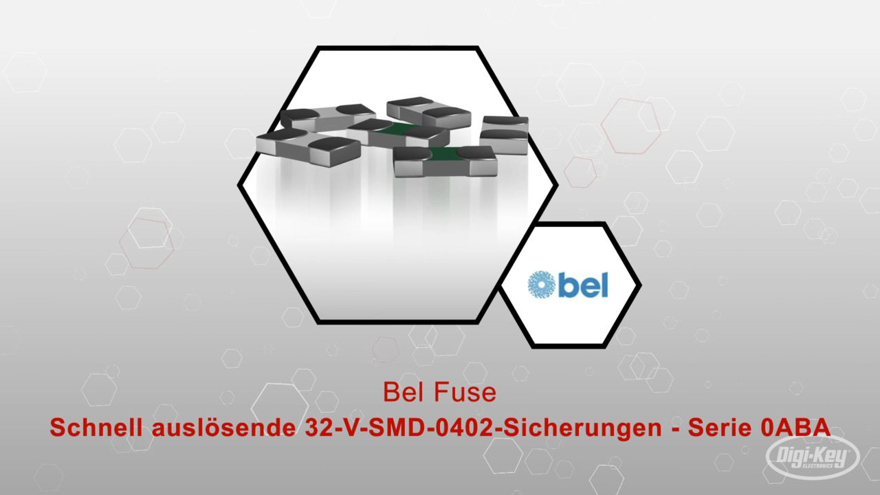 Schnell auslösende 32-V-SMD-0402-Sicherungen - Serie 0ABA | Datasheet Preview