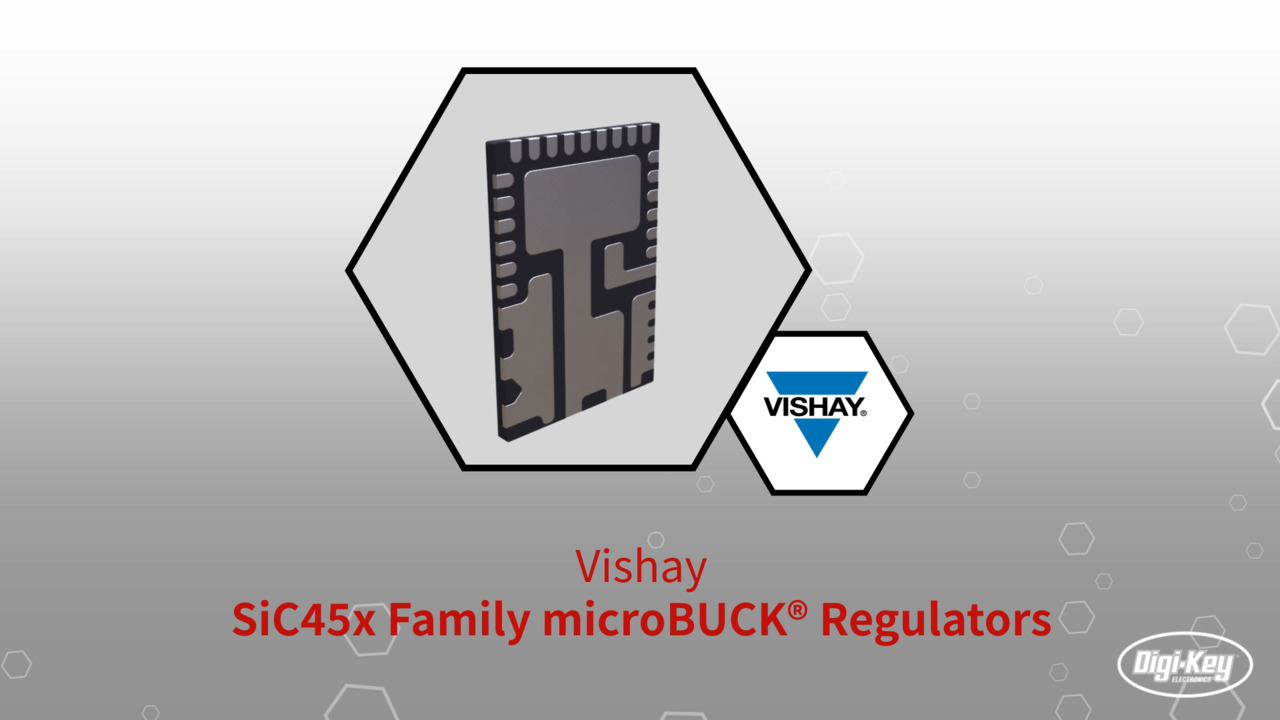 SiC45x 系列 microBUCK® 稳压器 | Datasheet Preview