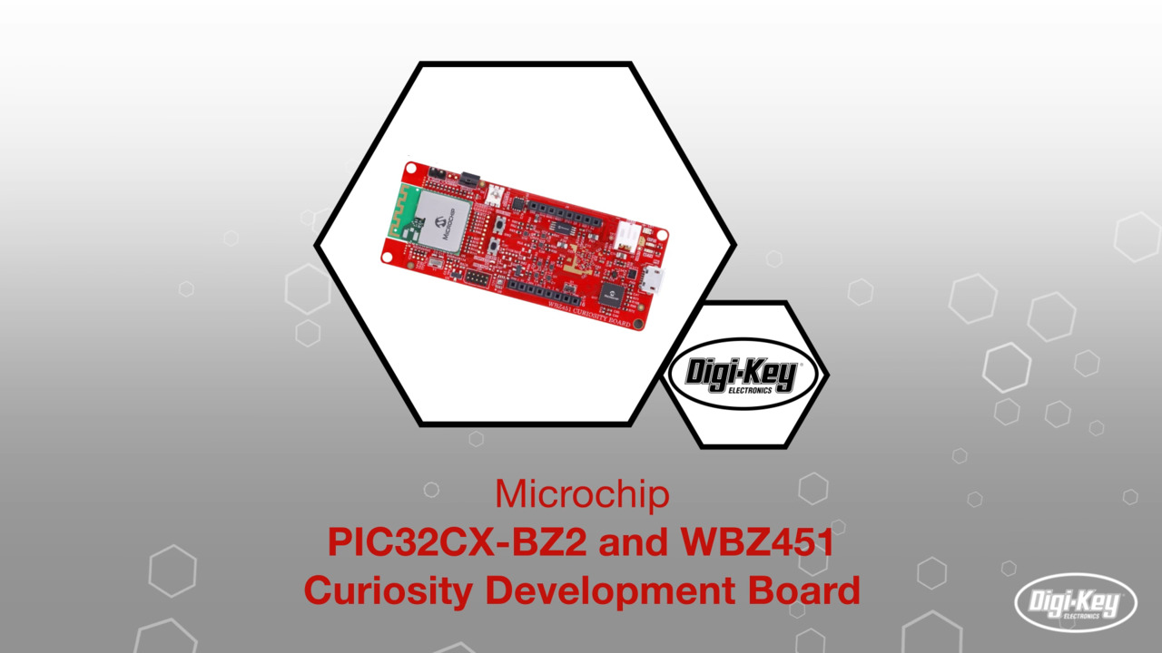 PIC32CX-BZ2 and WBZ451 Curiosity Development Board | Datasheet Preview
