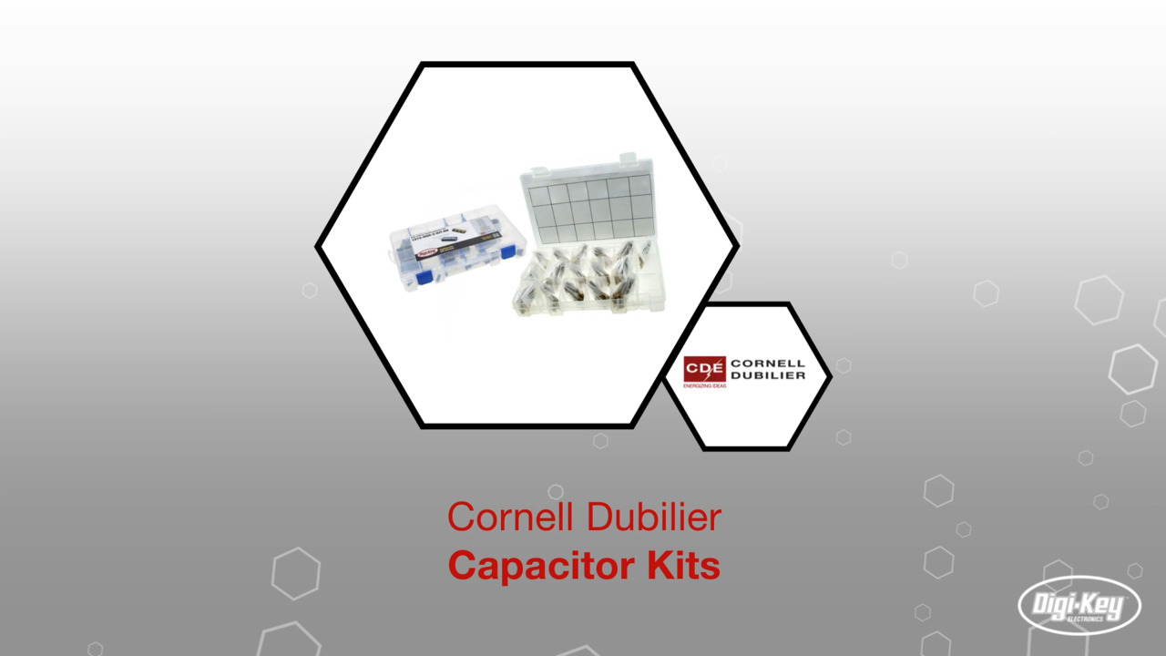 Cornell Dubilier CDE Capacitor Kits | Datasheet Preview
