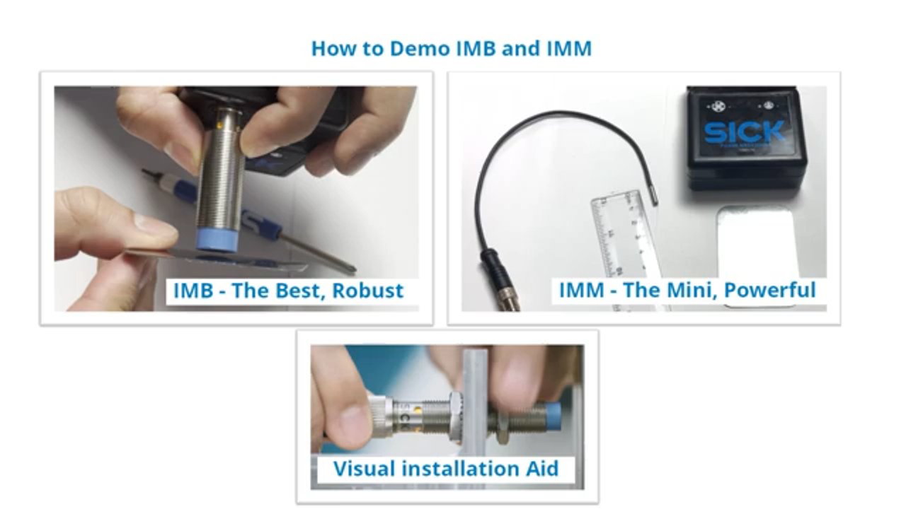 SICK IMB & IMM Inductive Sensor Demonstration