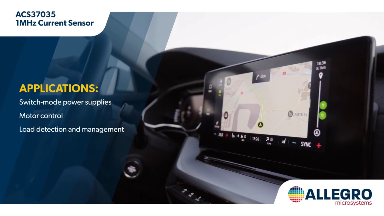 ACS37035 1 MHz High Accuracy Chopped Current Sensor