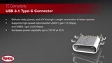 TE Connectivity USB 3.1 Type C | Digi-Key Daily TE Connectivity USB 3.1 Type C | Digi-Key Daily