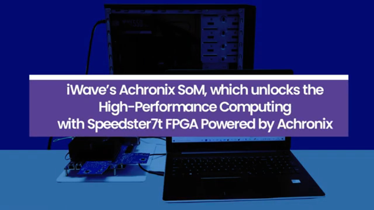 iWave’s Achronix SoM: Unlocking High-Performance Computing with Speedster7t FPGA