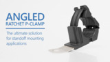 Angled Ratchet P-Clamp: Durable and Space-Saving Cable Management Angled Ratchet P-Clamp: Durable and Space-Saving Cable Management