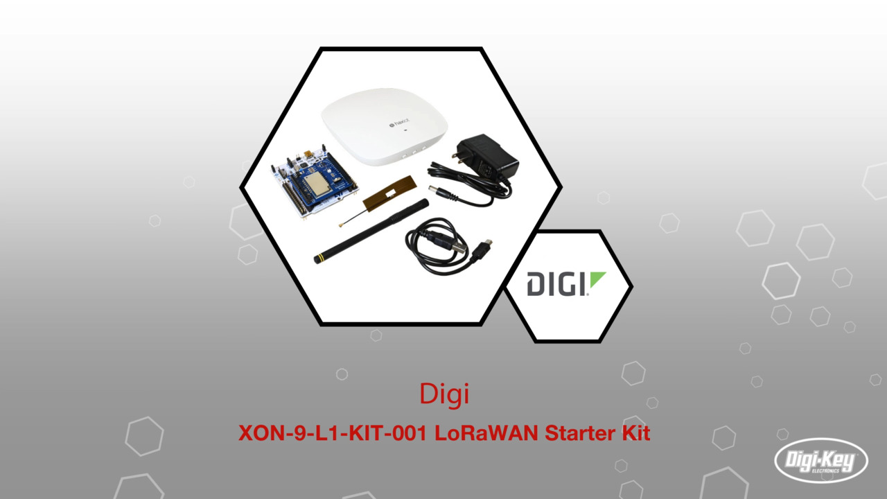 Digi XON-9-L1-KIT-001 LoRaWAN Starter Kit | Datasheet Preview