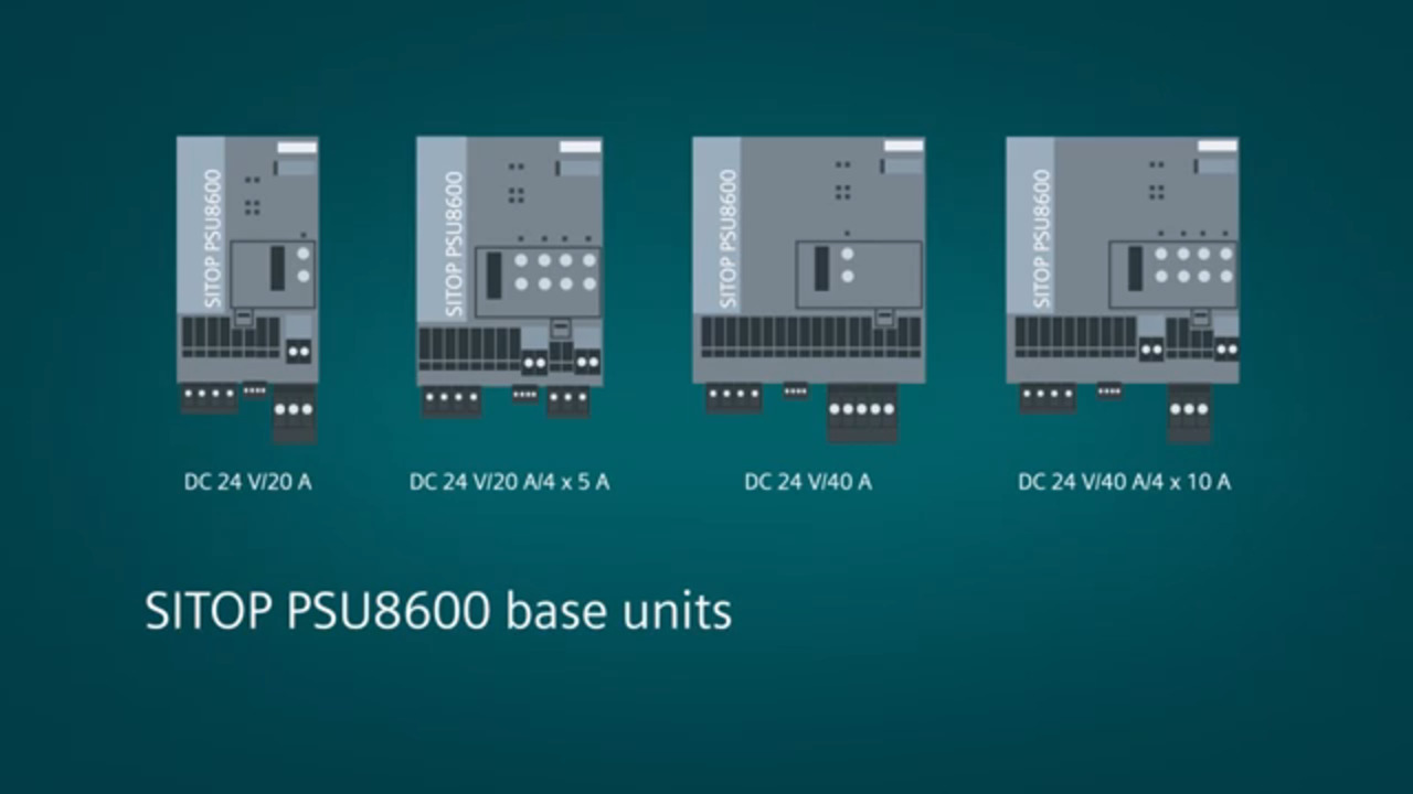 SITOP UPS8600 - Expansion of PSU8600 to UPS