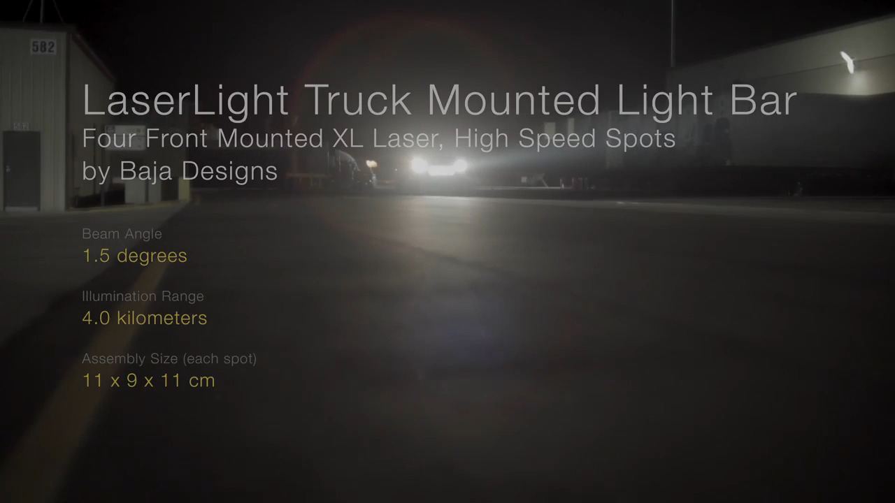 SLD Laser - Automotive Lighting - Baja Truck