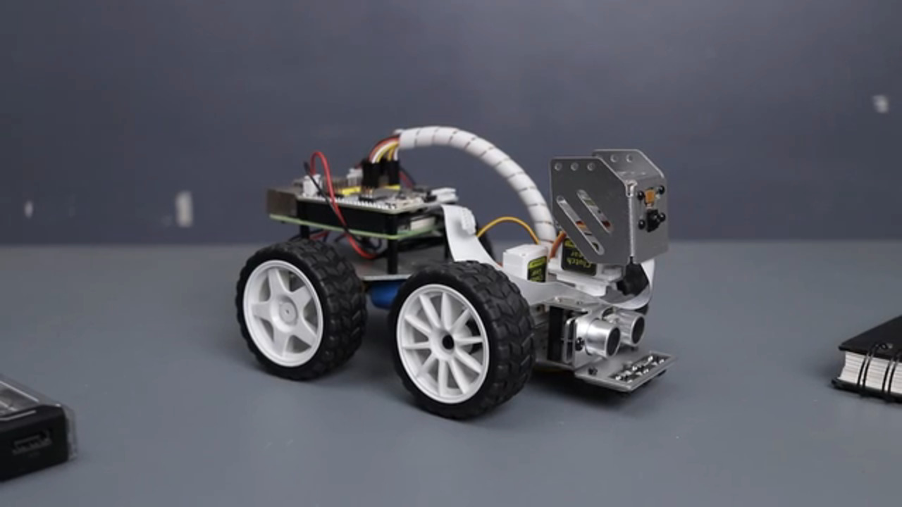 DIY Robot Car The Pi-Car X Kit from Sunfonder Rasberry Pi Robot