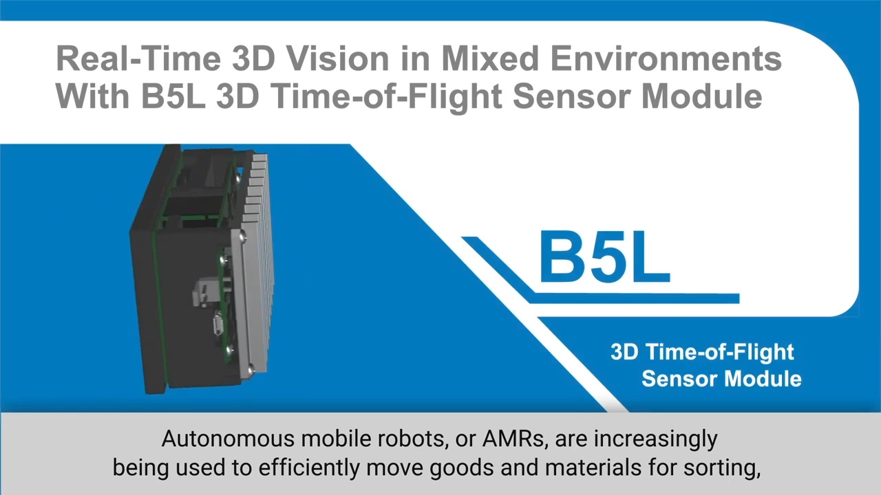 Autonomous Mobile Robot – B5L ToF Sensor Module