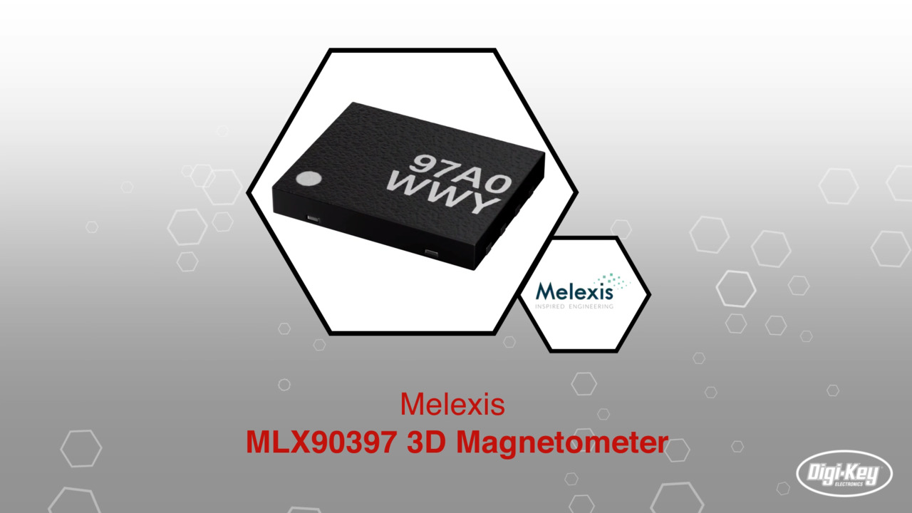 Melexis MLX90397 3D Magnetometer | Datasheet Preview