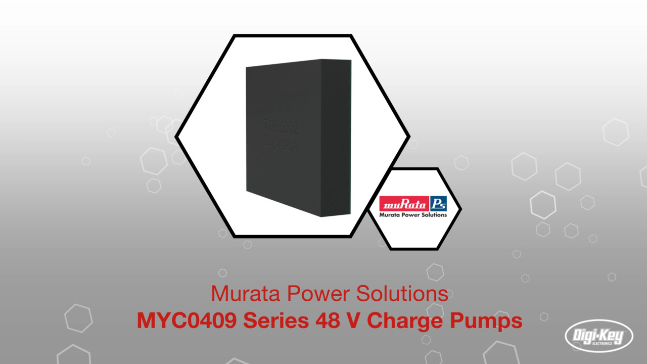 Murata Power Solutions MYC0409 Series 48 V Charge Pumps | Datasheet Preview