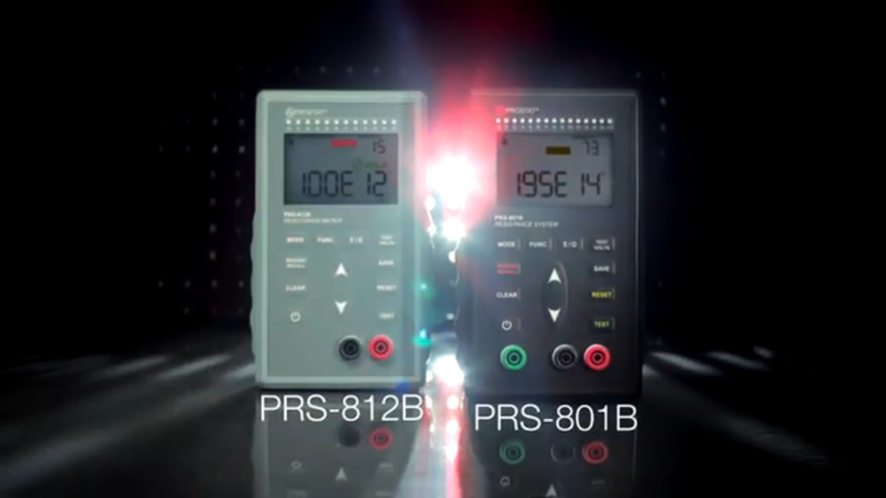 Prostat PRS-801B and PRS-812B Resistance Meters