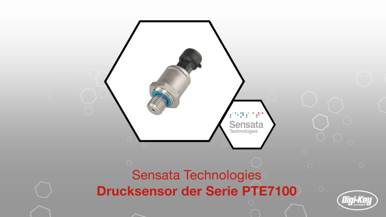 Drucksensor der Serie PTE7100 | Datasheet Preview
