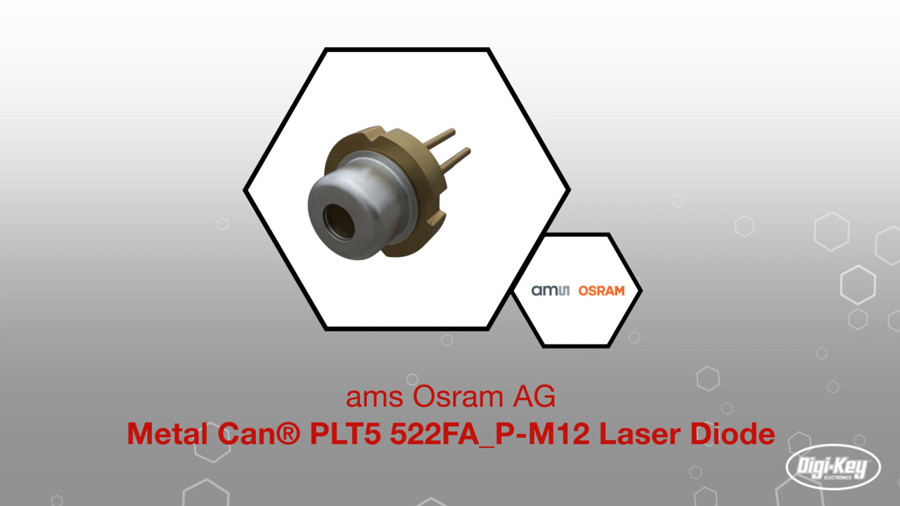 ams Osram AG Metal Can® PLT5 522FA_P-M12 Laser Diode | Datasheet Preview