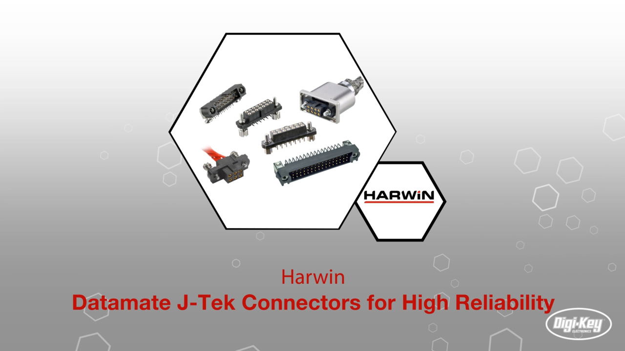 Datamate-J-Tek-Steckverbinder für hohe Zuverlässigkeit | Datasheet Preview