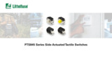 PTS845 Series Side-Actuated Tactile PTS845 Series Side-Actuated Tactile