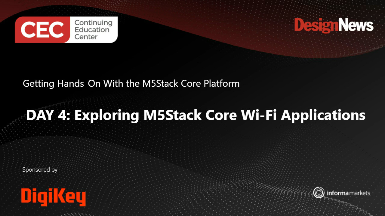 Getting Hands-On with the M5Stack Core Platform – Day 4