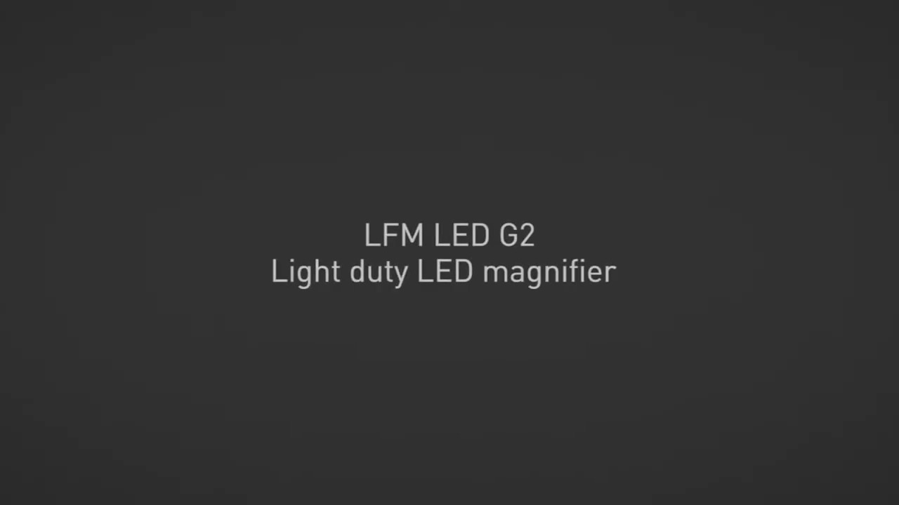 LFM LED G2 Lightweight Bench Magnifier