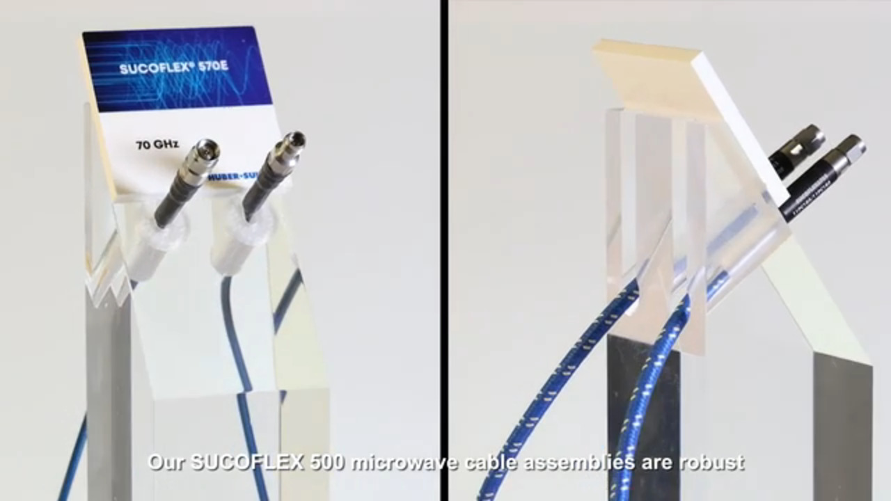 SUCOFLEX® 500 MW Cable Assemblies (Up to 70 GHz): High-Performance RF Interconnects