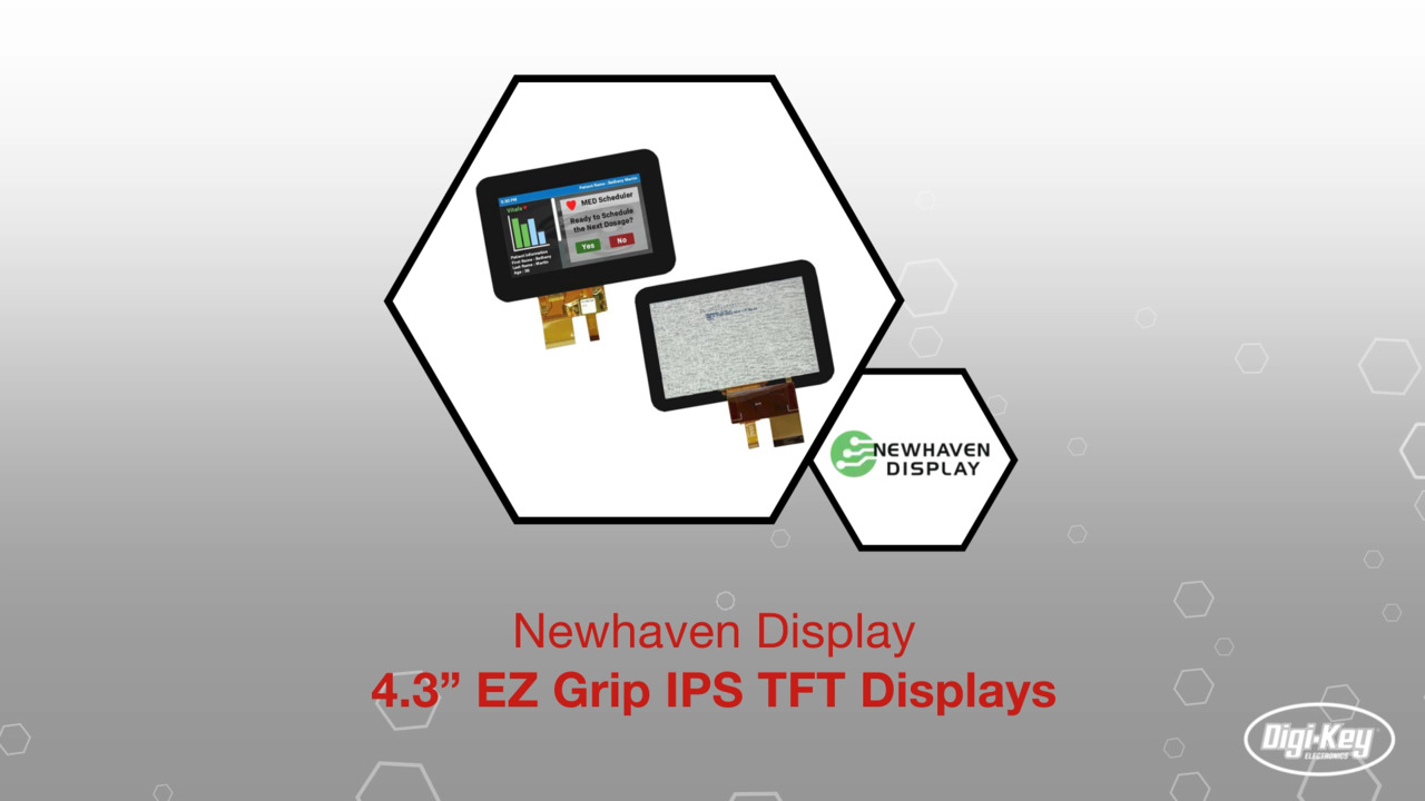 4.3” EZ Grip IPS TFT Displays | Datasheet Preview