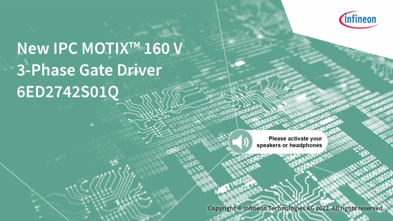 MOTIX 160V SOI Gate Driver