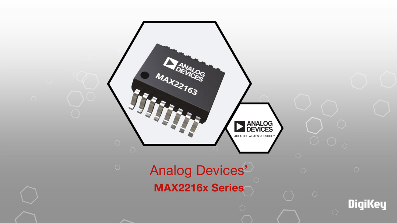 Analog Devices’ MAX2216x Series | Datasheet Preview