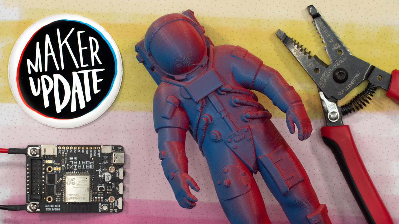 This week on Maker Update: making Toy Story your story, four-legged friends, six-legged friends, toxic gremlins, and a cozy light show.