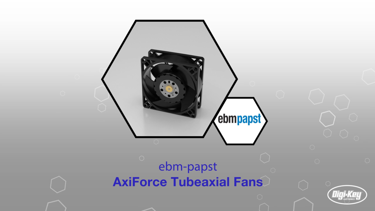 Kompaktaxiallüfter AxiForce | Datasheet Preview
