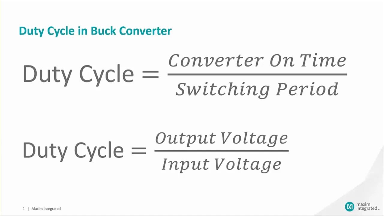 How to Analyze the Duty Cycle of a Converter | DigiKey