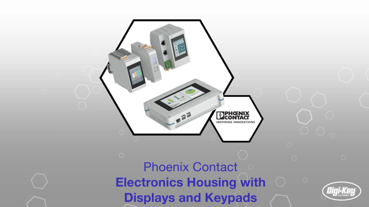 Electronics Housing with Displays and Keypads | Datasheet Preview