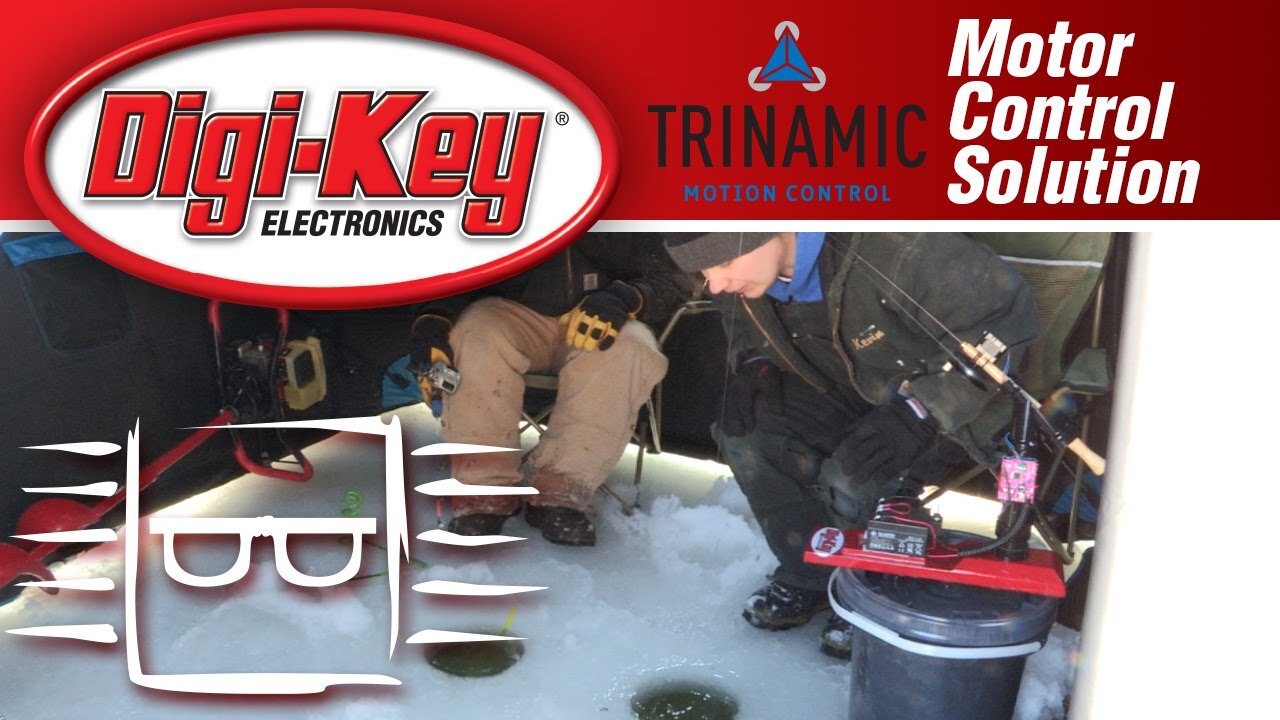 Ice Fishing made easy using TRINAMIC's motor control solution - Another Geek Moment