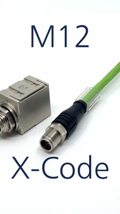 Engineers choose M12 X-code connectors for their demanding industrial and robotic applications