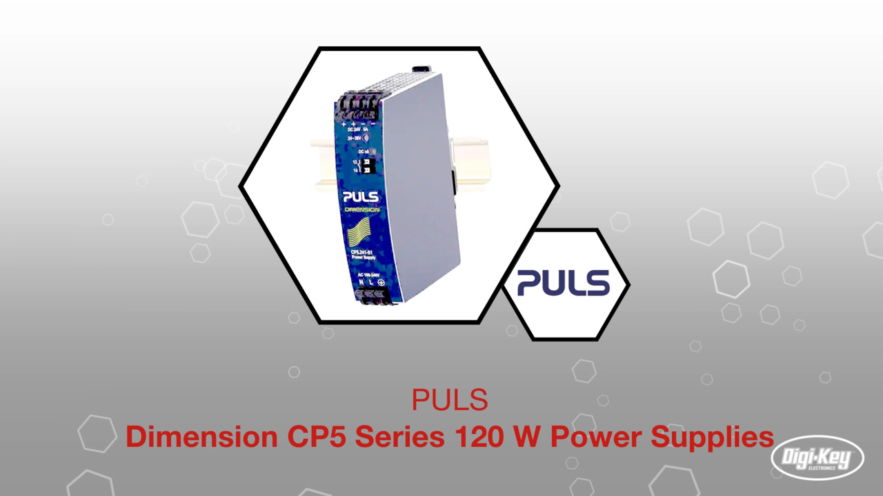 Dimension CP5 Series 120 W Power Supplies | Datasheet Preview